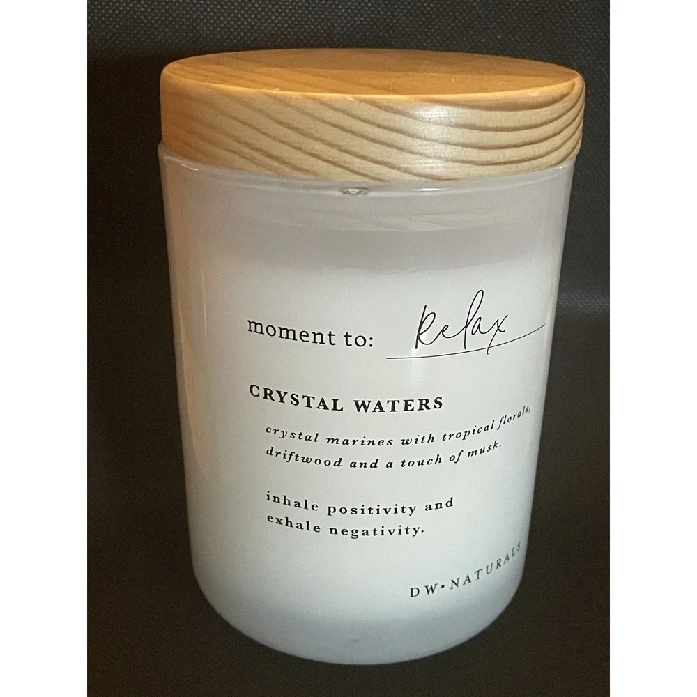 DW Naturals Crystal Waters‎ Scented Candle 15.5 Oz